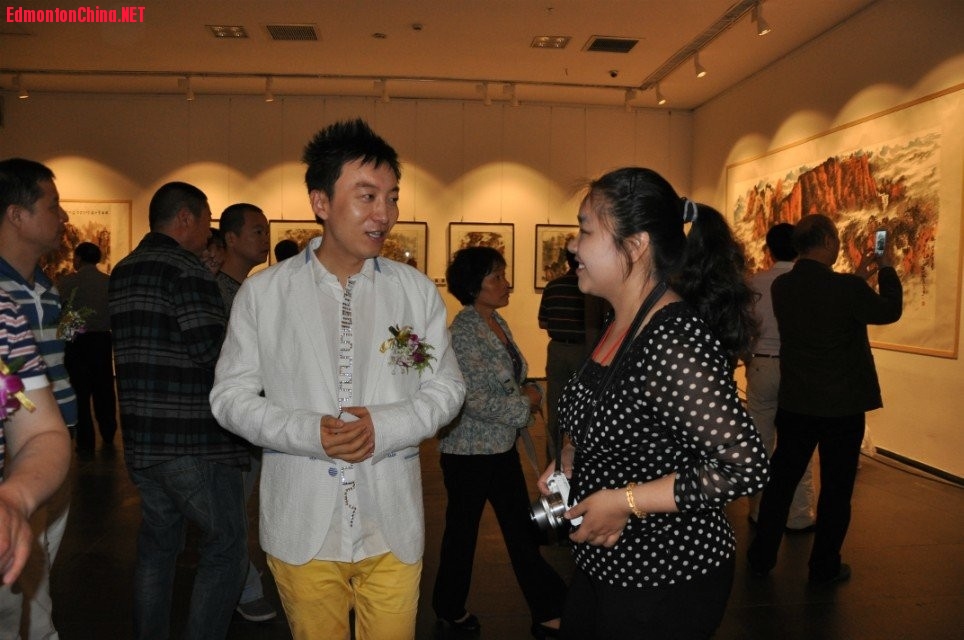 张景喜徐州画展开幕式40