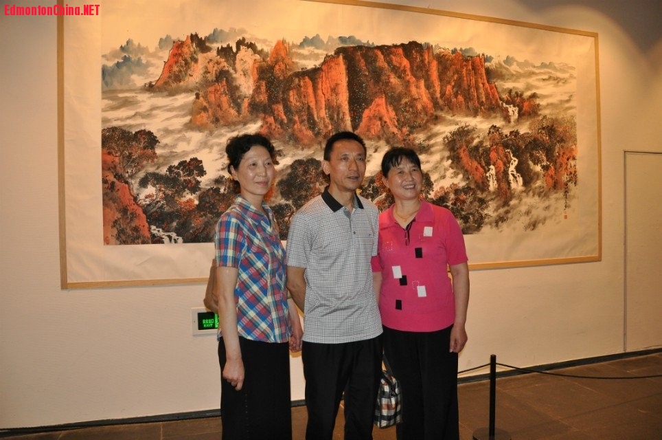 张景喜徐州画展开幕式43