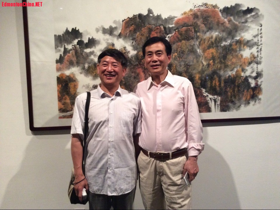 张景喜徐州画展开幕式12