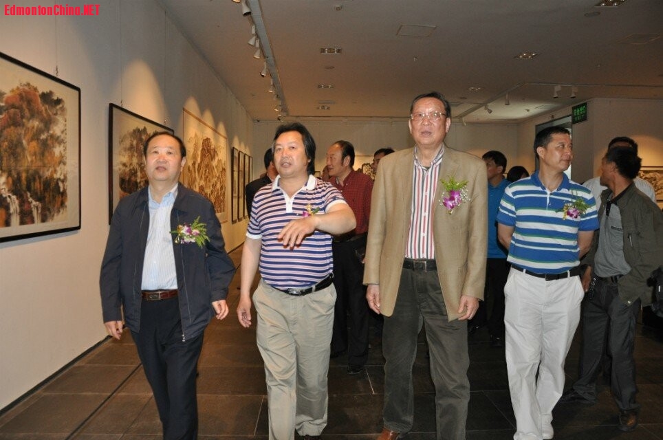 张景喜先生2014年5月中旬在徐州艺术馆举办画展