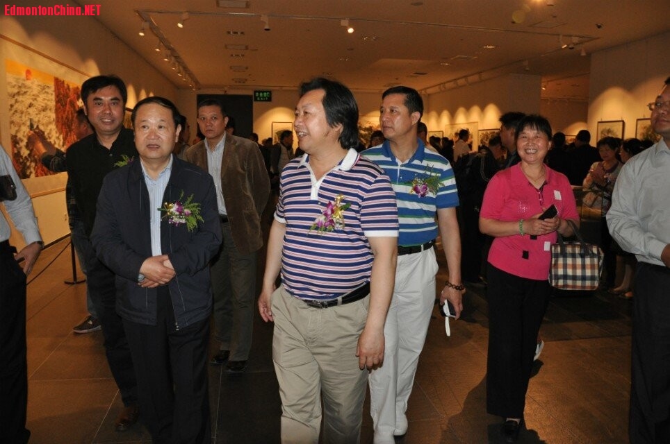 张景喜先生2014年5月中旬在徐州艺术馆举办画展