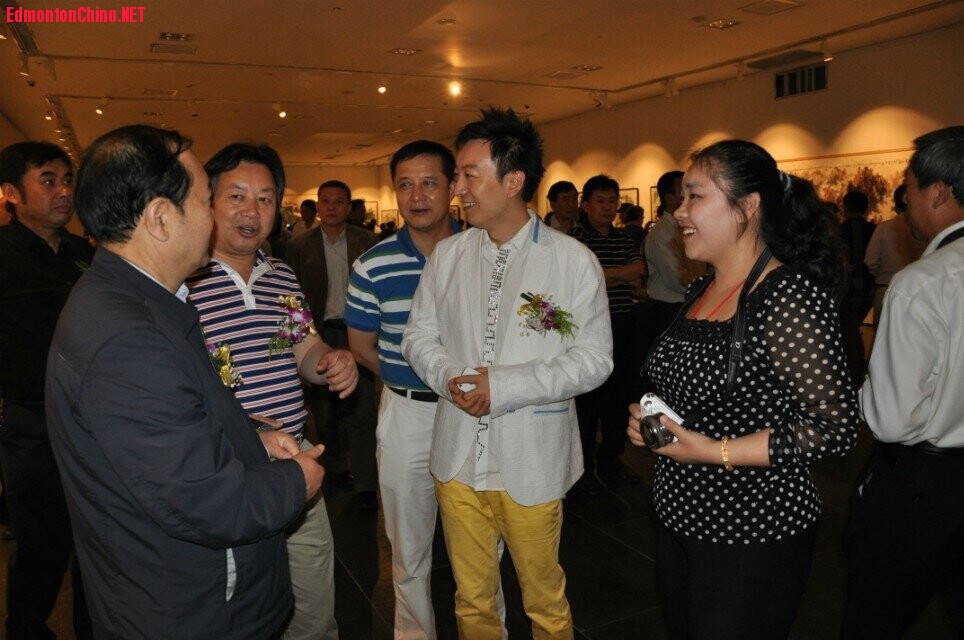 张景喜先生2014年5月中旬在徐州艺术馆举办画展