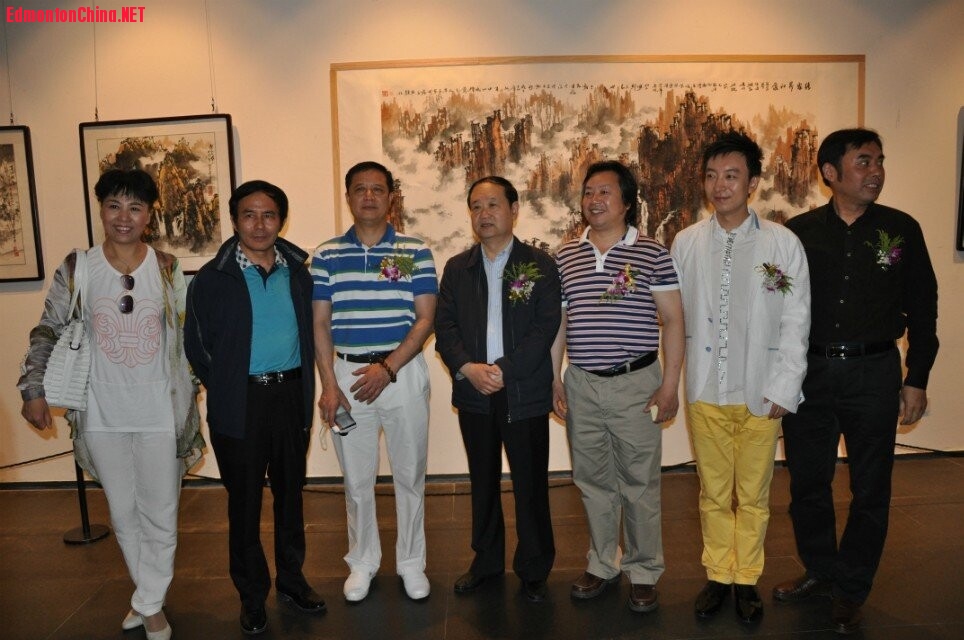 张景喜先生2014年5月中旬在徐州艺术馆举办画展