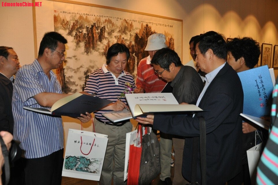 张景喜先生2014年5月中旬在徐州艺术馆举办画展