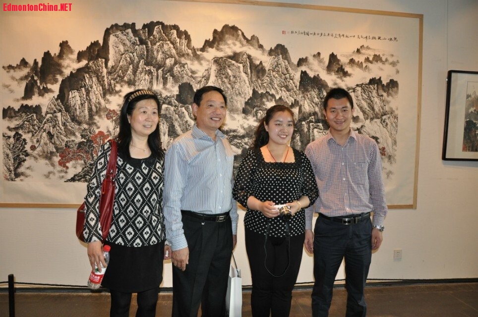 张景喜先生2014年5月中旬在徐州艺术馆举办画展
