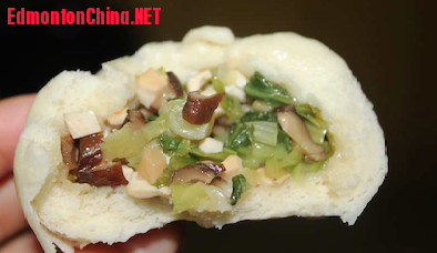 香菇青菜包子