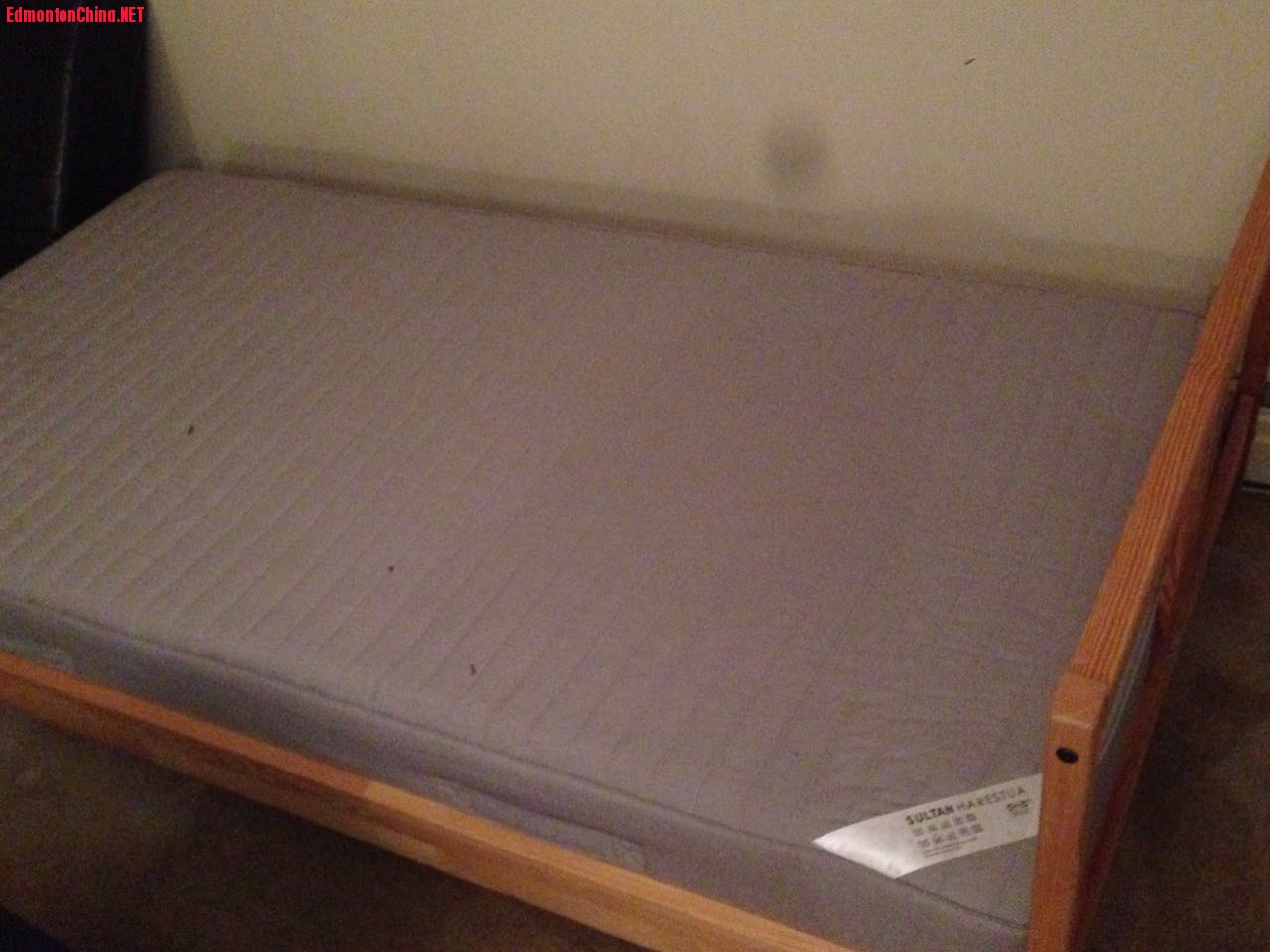 ���˴�+���棨single bed frame+matress��,$20